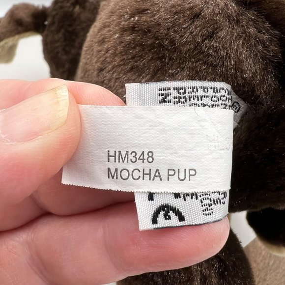 Ganz Webkinz No Code Mocha Pup Plush Stuffed Animal Toy Dog Plushie Collectible - Picture 12 of 13